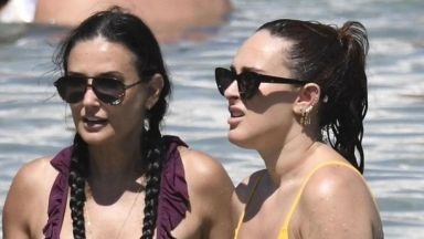 Актрисата Деми Мур показа че се намира в страхотна форма